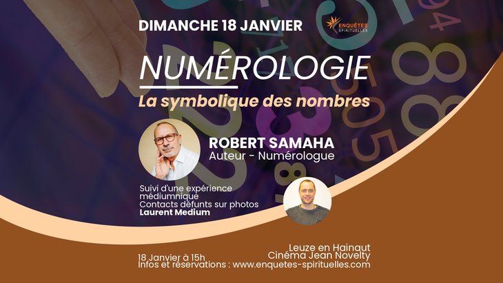 Conférences Conférence Numérologie : symbolique nombres