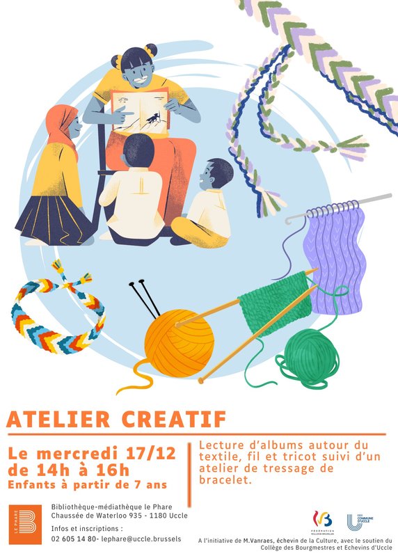 Stages,cours Atelier créatif le fil