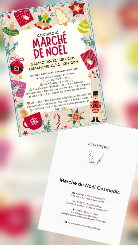 Marchés de Noël Marché Noël Cosmedic