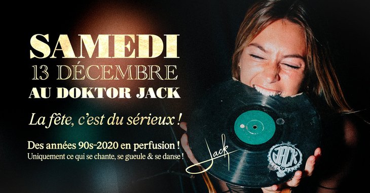 Soirées C’est fête Doktor Jack x Belges Jeunesses  Entrée Gratuite < 00:00