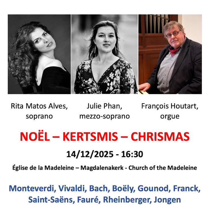 Concerts Noël musique - Voix orgue
