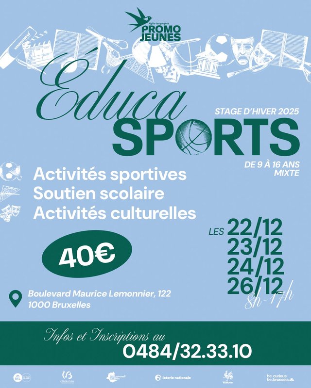 Stages,cours Stage D HIVER  ❄️ Soutien scolaire & sports