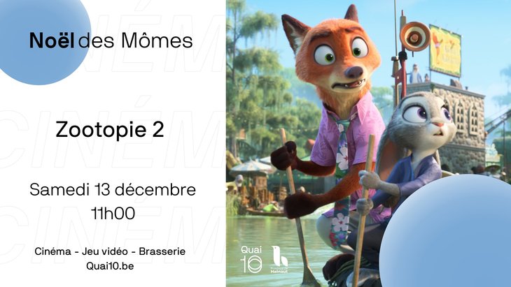 Spectacles Noël Mômes - Zootopie 2