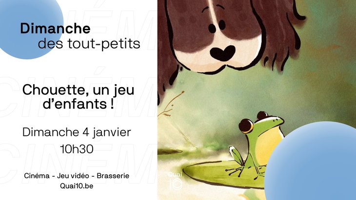Spectacles Dimanche tout-petits - Chouette, jeu d enfants 