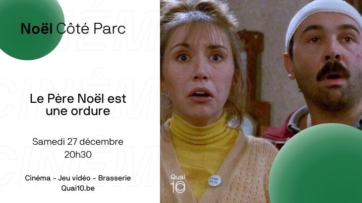 Spectacles Noël Côté Parc - père Noël une ordure