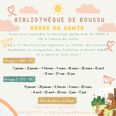 Spectacles Heure conte