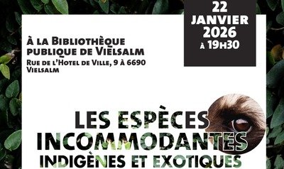 Conférences Conférence : espèces incommodantes indigènes exotiques