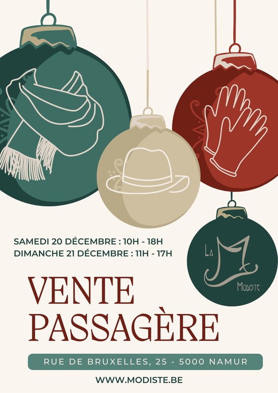 Marchés de Noël Vente Passagère