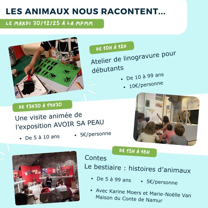 Loisirs Visite animée l’exposition temporaire Avoir Peau