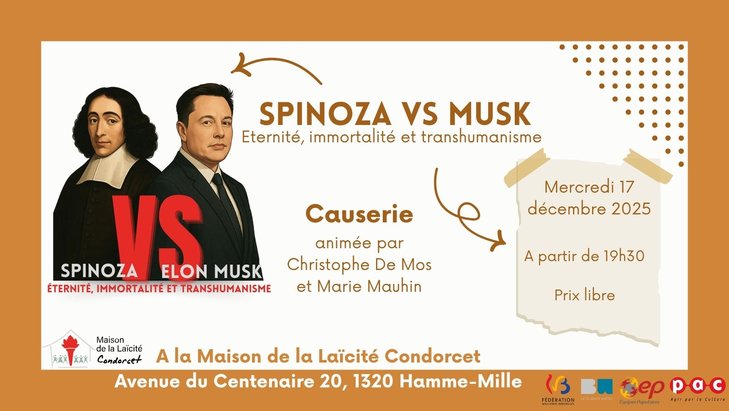 Conférences Causerie - Spinoza Musk