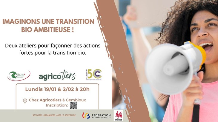 Conférences Deux ateliers pour façonner actions fortes pour transition bio