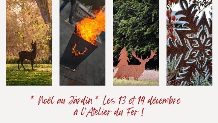 Loisirs Noël Jardin la boutique l Atelier Fer