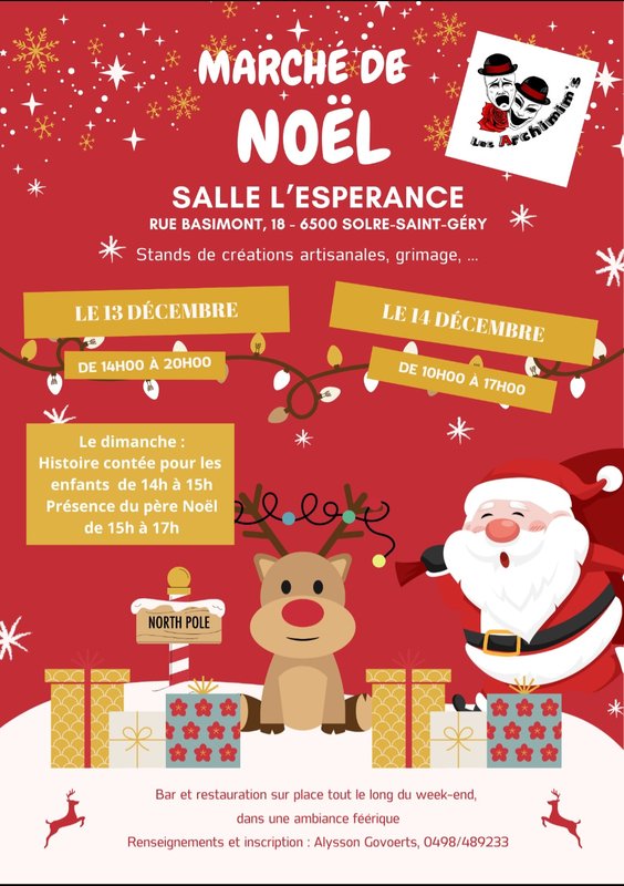 Marchés de Noël Marché Noël Archimim s