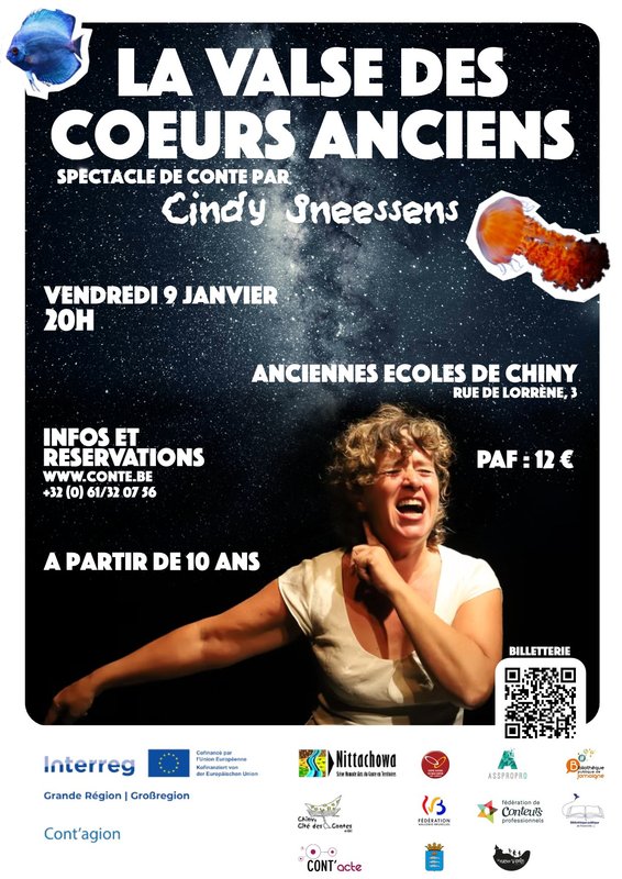 Spectacles ❤️‍ valse coeurs anciens ❤️‍ - Spectacle conte Cindy Sneessens