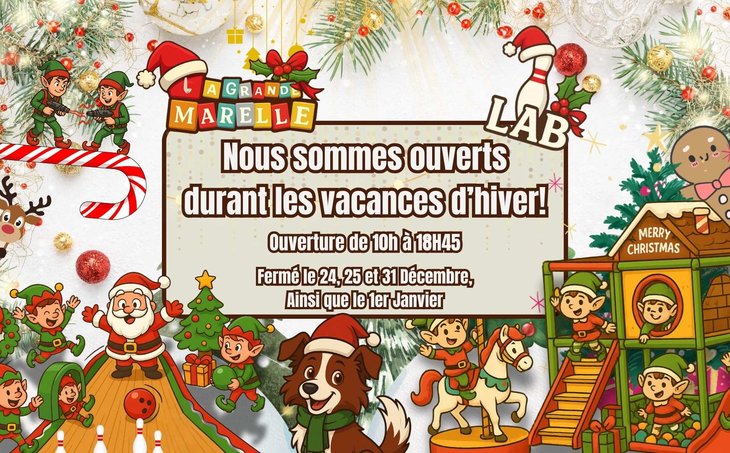 Loisirs Les vacances d hiver La Grande Marelle / Lab