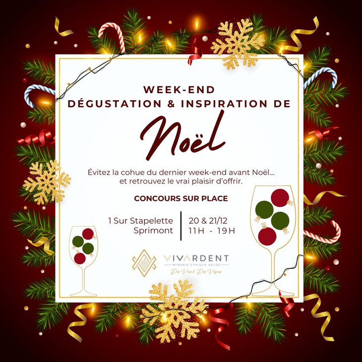 Marchés de Noël Week-end dégustation inspiration Noël