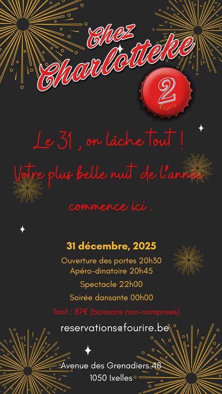 Soirées Soirée nouvel :  Chez Charlotteke 2 