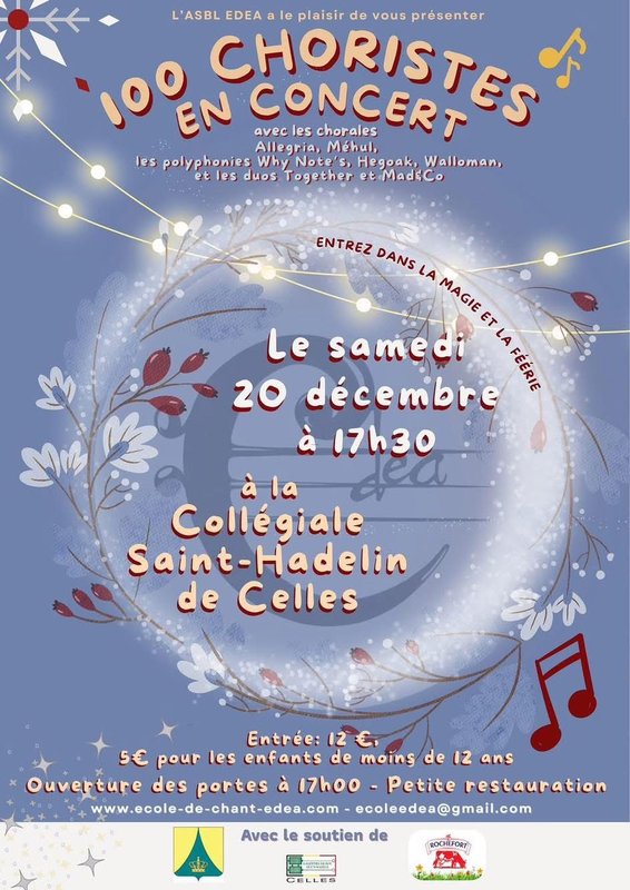 Concerts 100 Choristes Concert