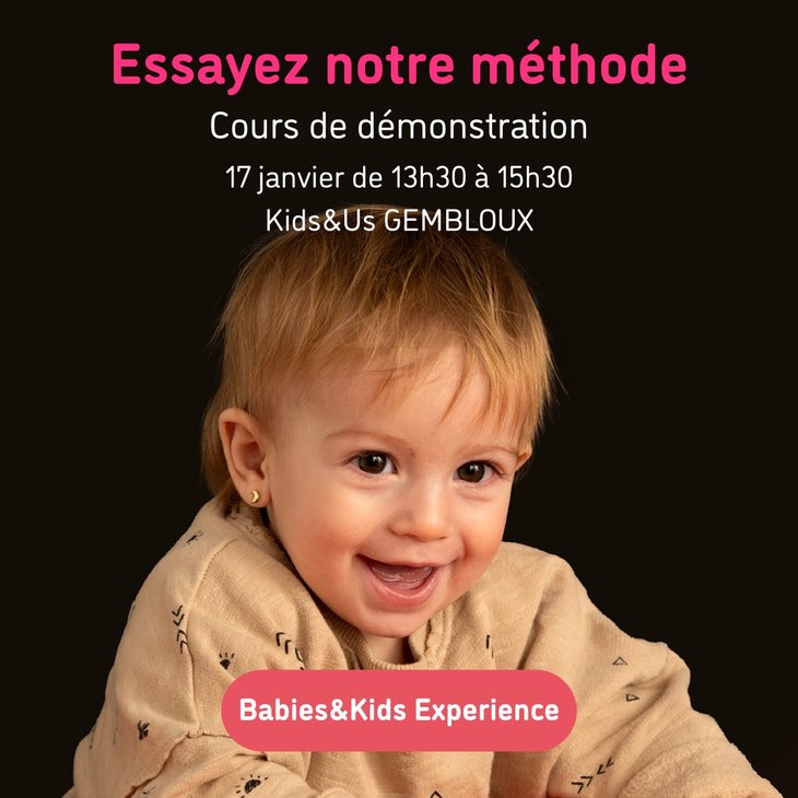 Stages,cours Cours démo - L anglais dès 1 an