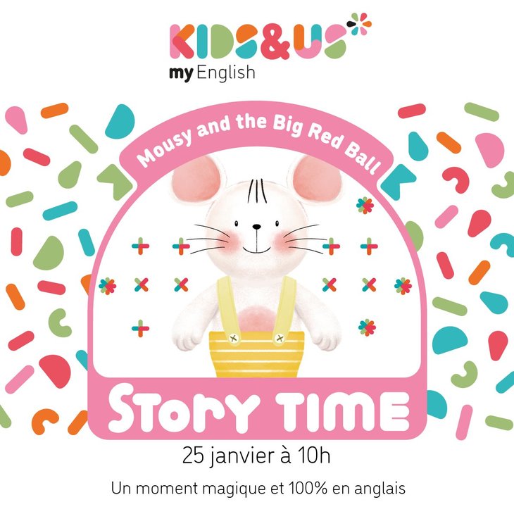 Spectacles Story time pour enfants 1 2 : Mousy the red ball