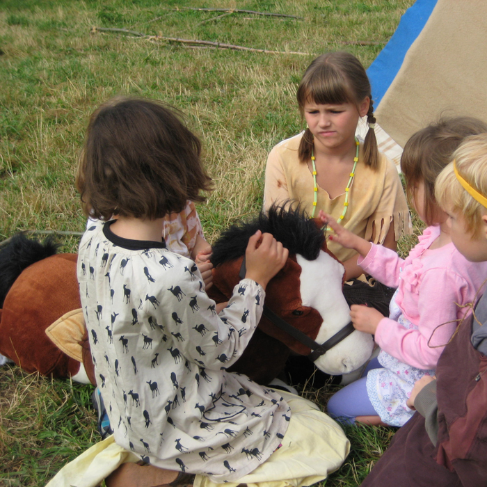 Stages,cours 6-7 -  retour indiens...  (papouse) - stage d été semaine 2