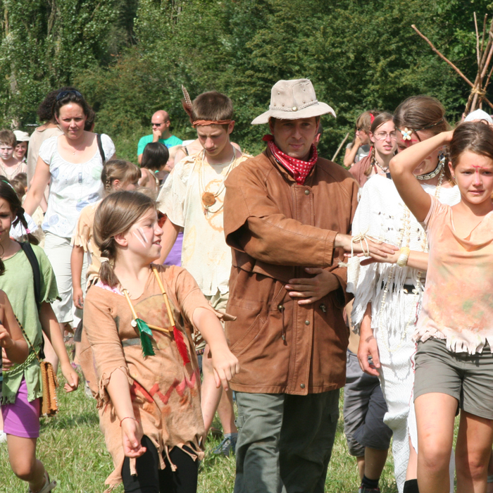 Stages,cours 8-10 (Squaw) - retour indiens...  - stage d été semaine 2