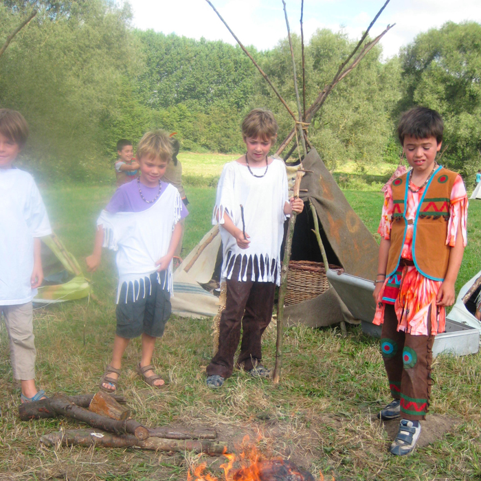 Stages,cours 8-10 (Guerriers) - retour indiens...  - stage d été semaine 2