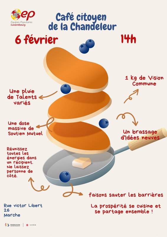 Conférences Café citoyen la chan­de­leur