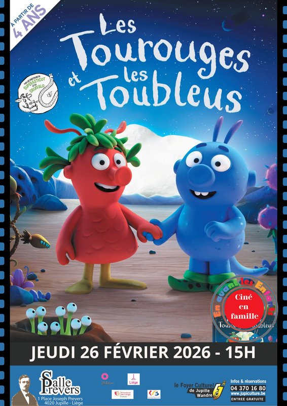 Spectacles Les Tourouges les Toubleus Ciné club famille