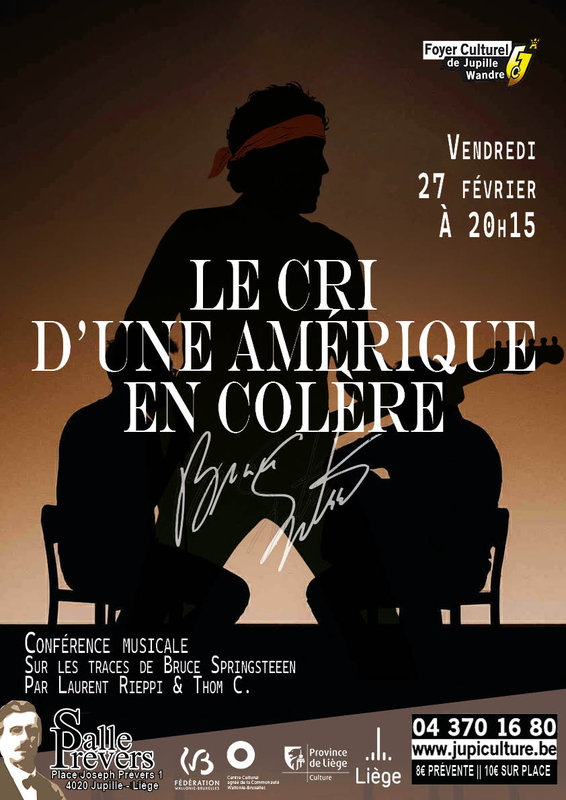 Conférences Bruce Springsteen Le d’une Amérique colère