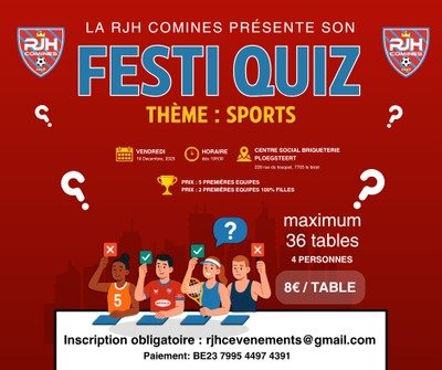 Loisirs Festi Quiz la Rjh