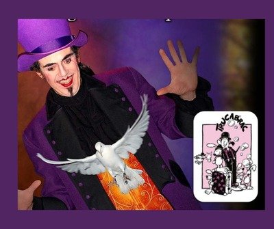 Spectacles Daniel Adrian : Magicien burlesque