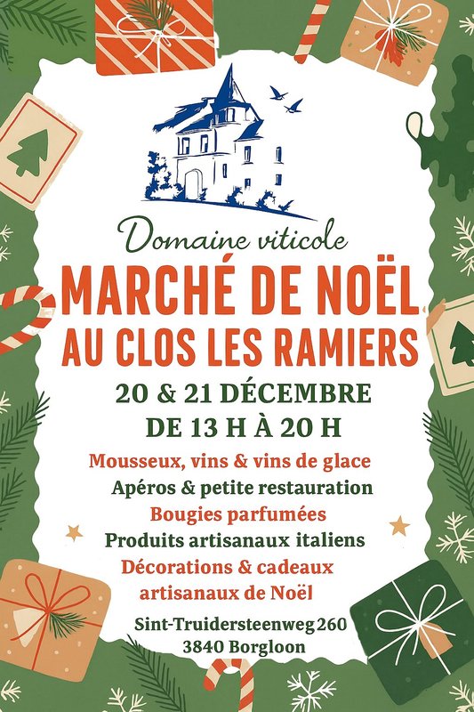 Marchés de Noël Marché Noël domaine viticole
