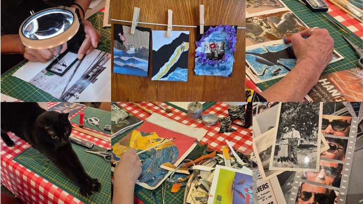 Stages,cours Studio Collage (Fr-Nl-En)