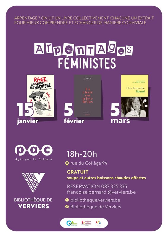 Conférences Arpentages féministes