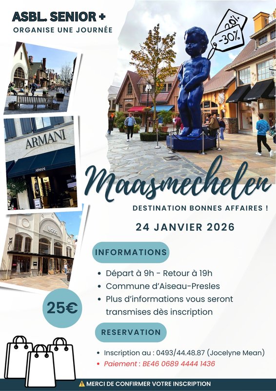 Excursions, séjours Excursion Village Maasmechelen