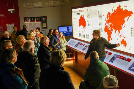 Loisirs Visite guidée l exposition permanente Musée la Bataille Fromelles