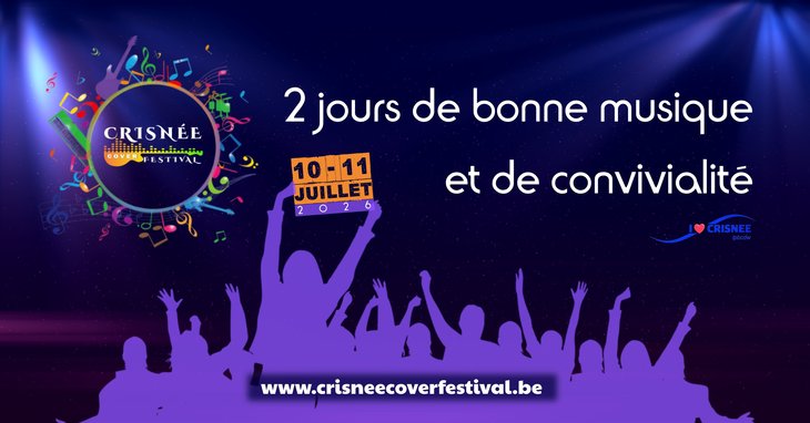 Concerts Crisnée Cover Festival 2026