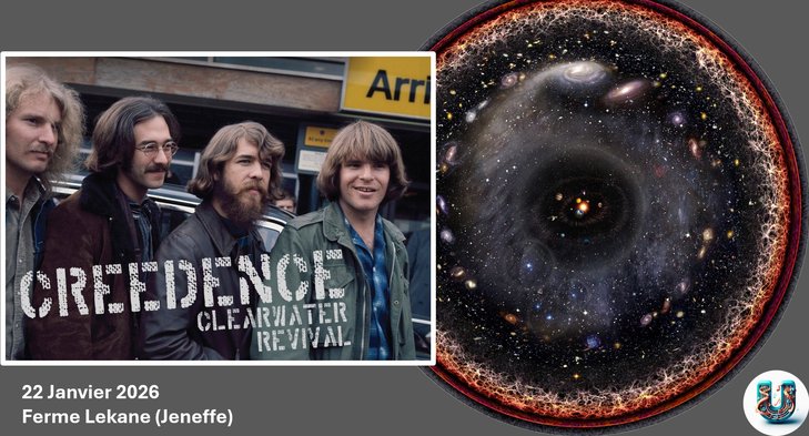 Conférences Du bayou l univers infini avec Creedence Clearwater Revival d autres