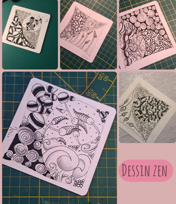 Stages,cours Dessin méditatif