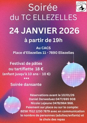 Soirées Soirée tc Ellezelles
