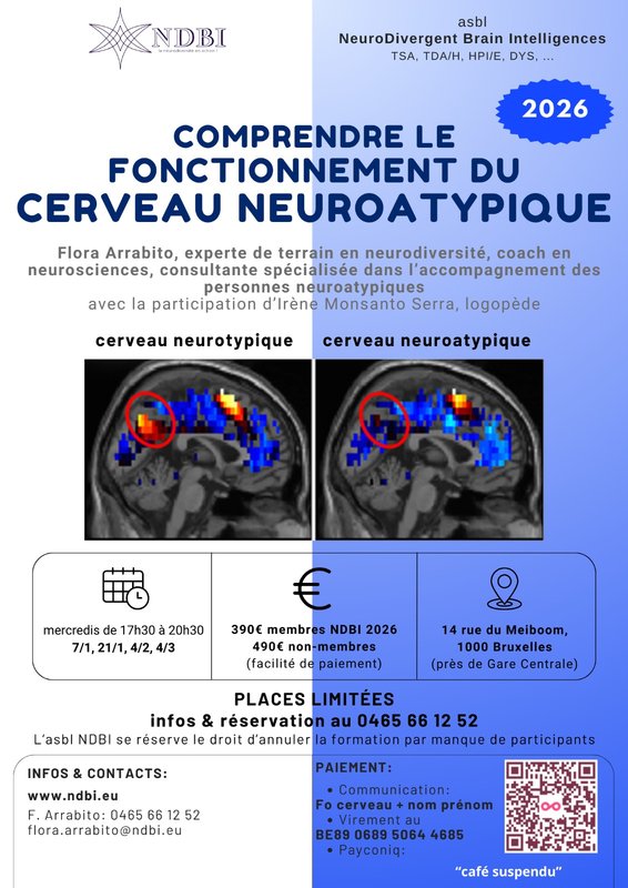 Conférences Comprendre fonctionnement cerveau atypique