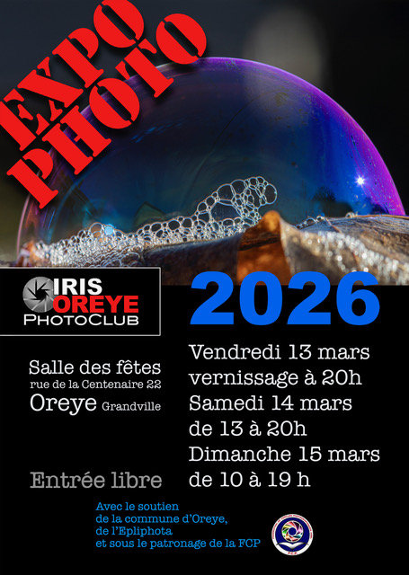 Expositions Exposition photo club Iris Oreye