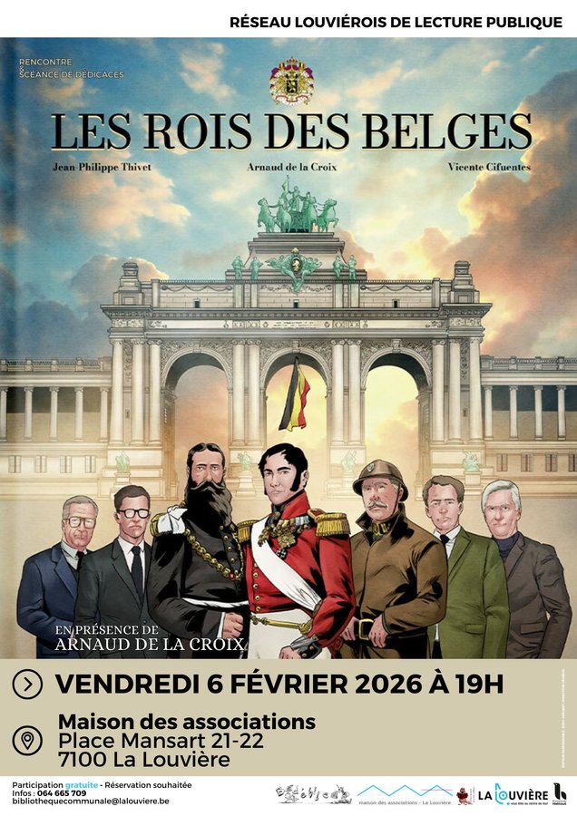 Conférences Arnaud la Croix, rois Belges