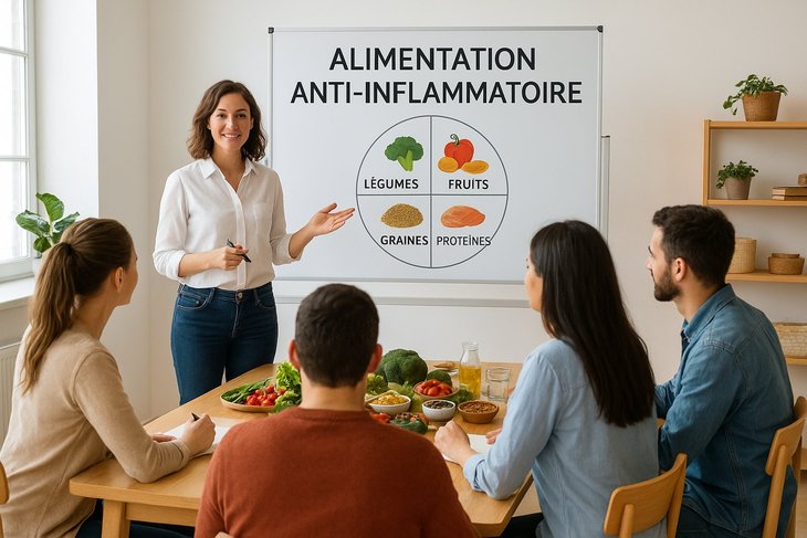 Stages,cours Atelier Alimentation anti-inflammatoire