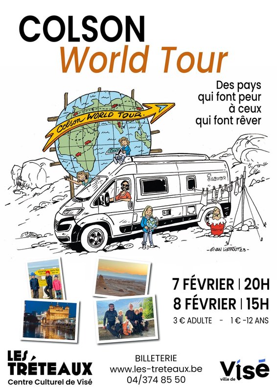 Spectacles Colson World Tour