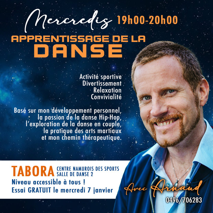 Stages,cours Apprentissage la danse