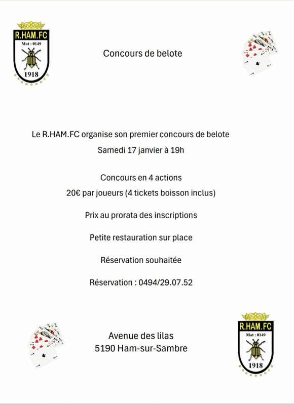 Loisirs Concours belote