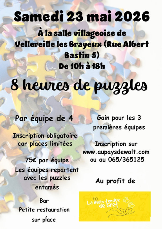 Loisirs 5eme concours 8 heures puzzle