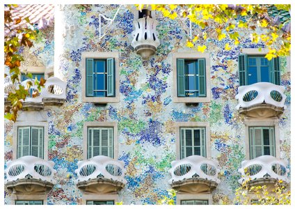 Conférences Conférence  Gaudi, géni fou?  conférence Marie Castelain, proposée les amis L